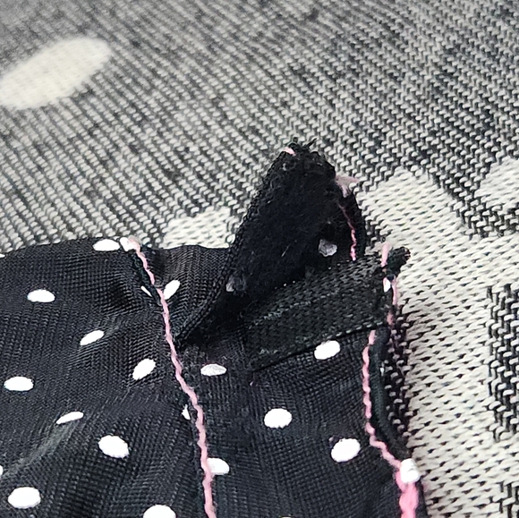 My Scene Getting Ready My Room Barbie 2004 Black Skirt with White Polka Dots Pin - Picture 5 of 5